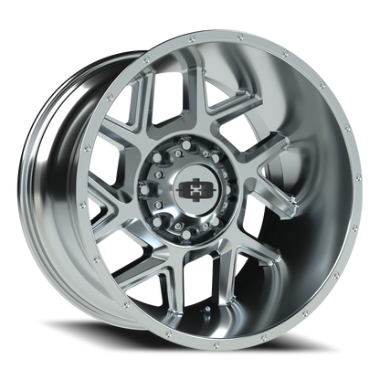 Vision Sliver 20X12 Chrome Wheel