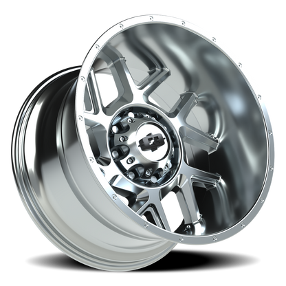 Vision Sliver 20X12 Chrome Wheel