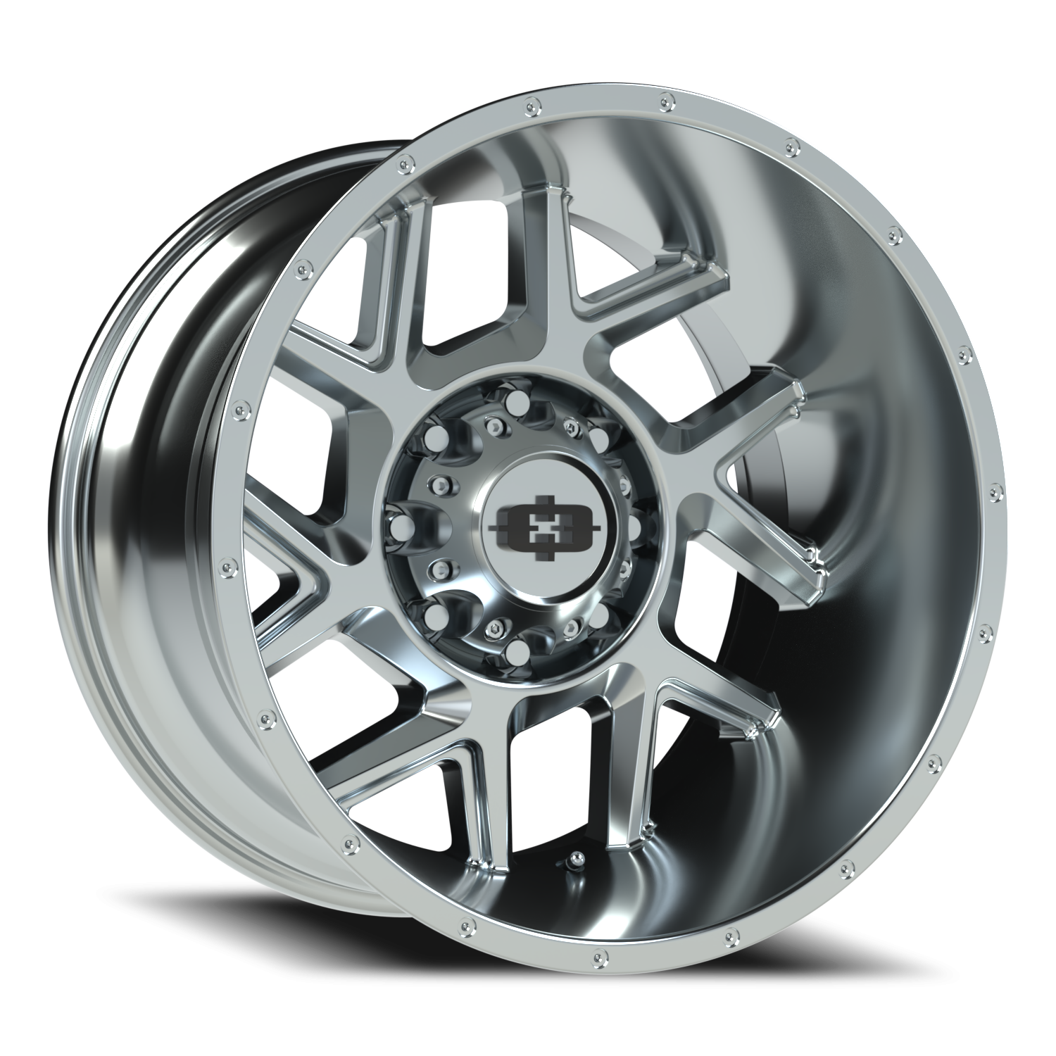 Vision Sliver 20X12 Chrome Wheel