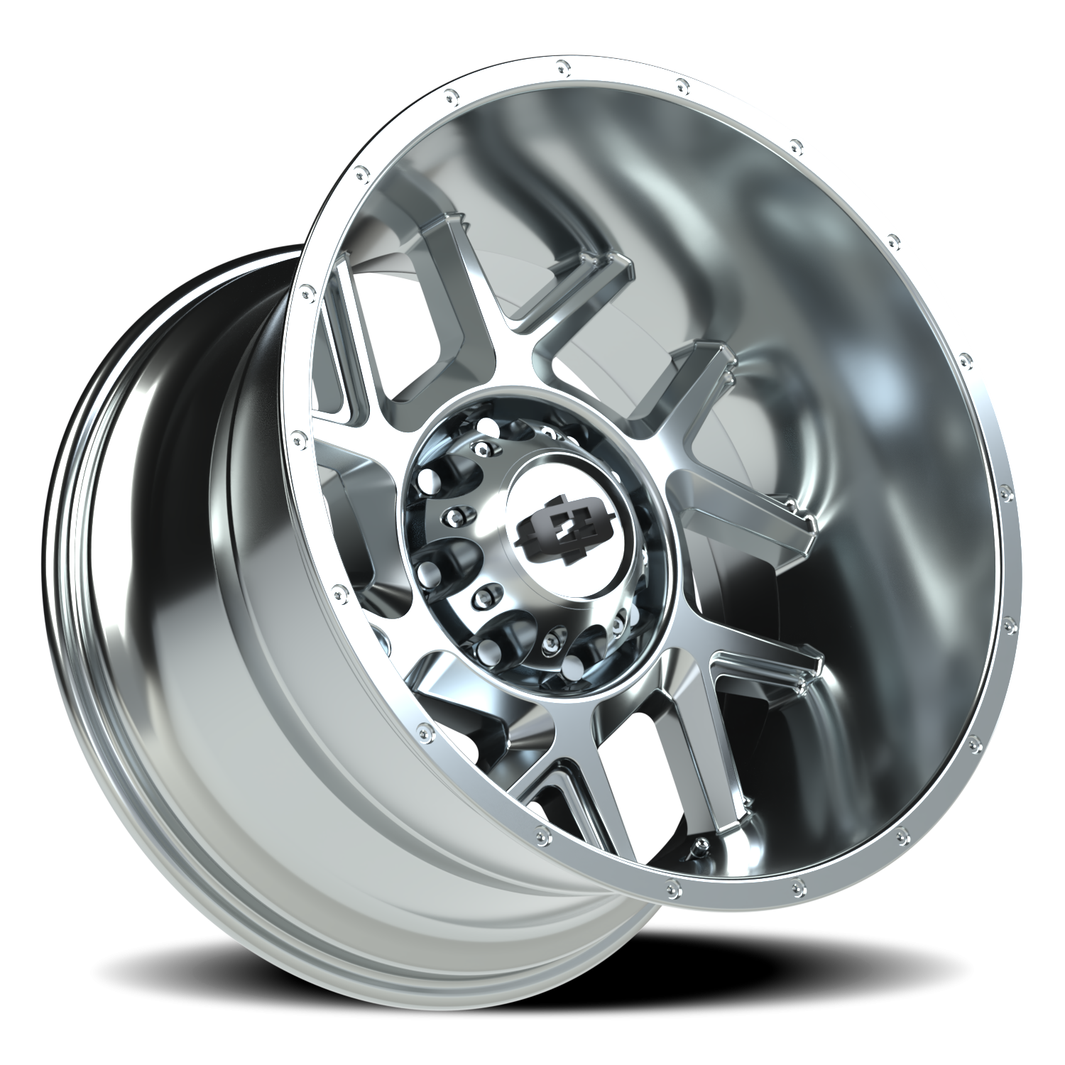 Vision Sliver 20X12 Chrome Wheel