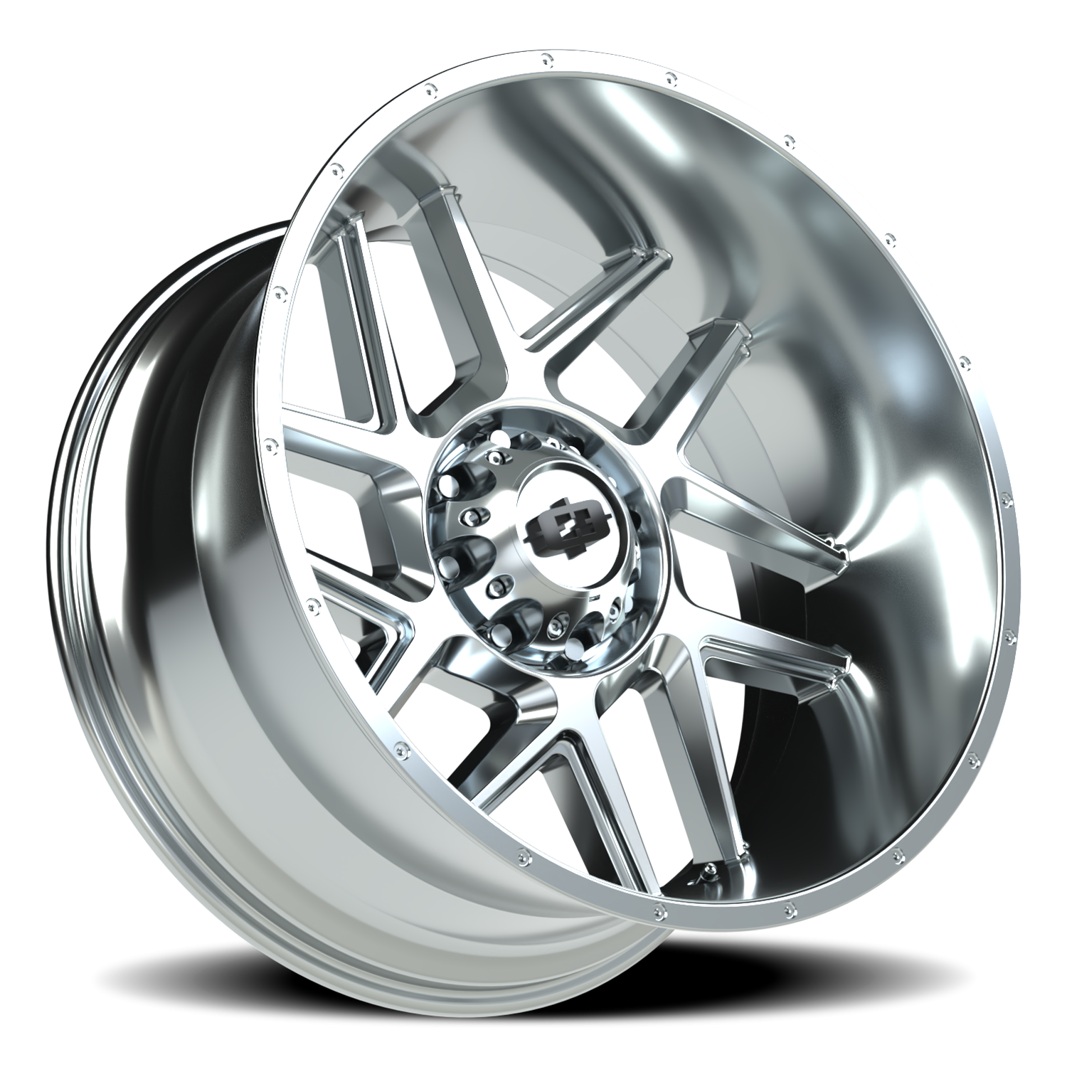 Vision Sliver 24X12 Chrome Wheel
