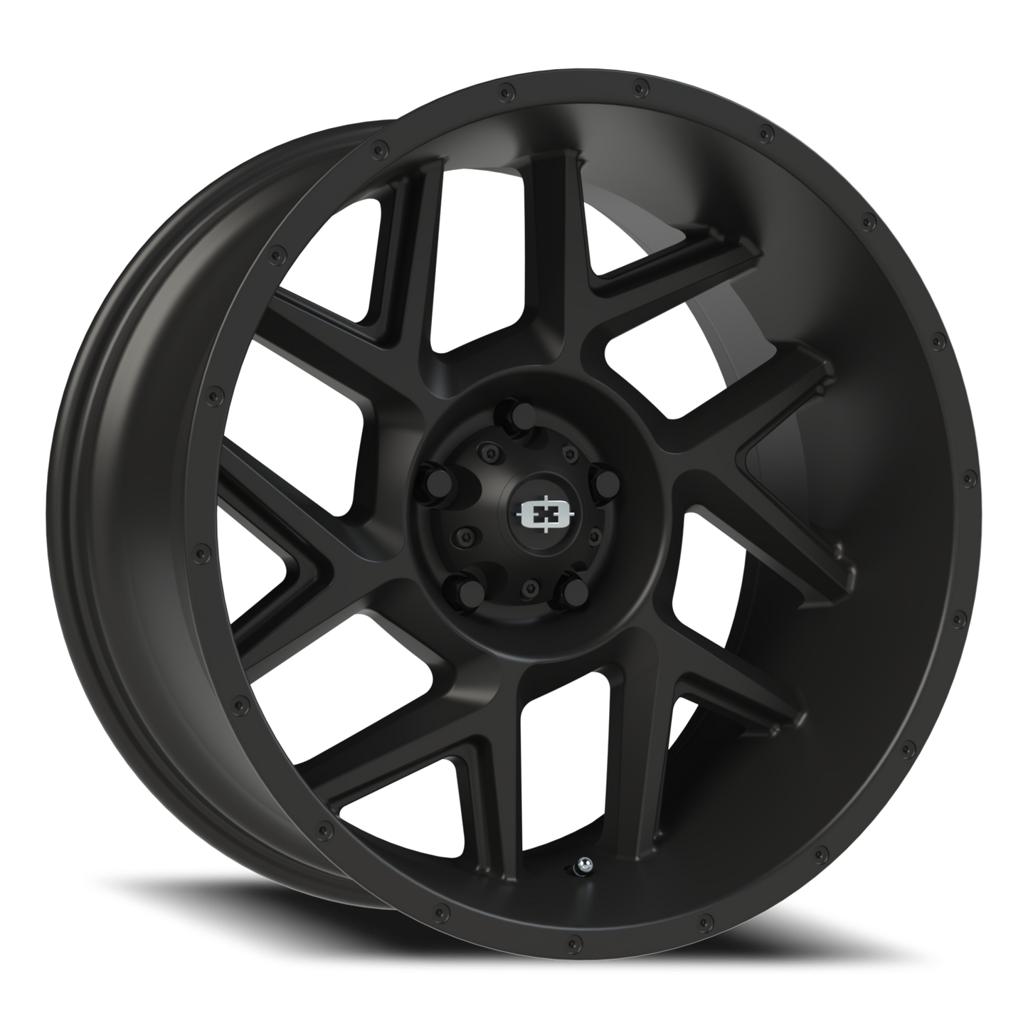 Vision Sliver 20X10 Satin Black Wheel