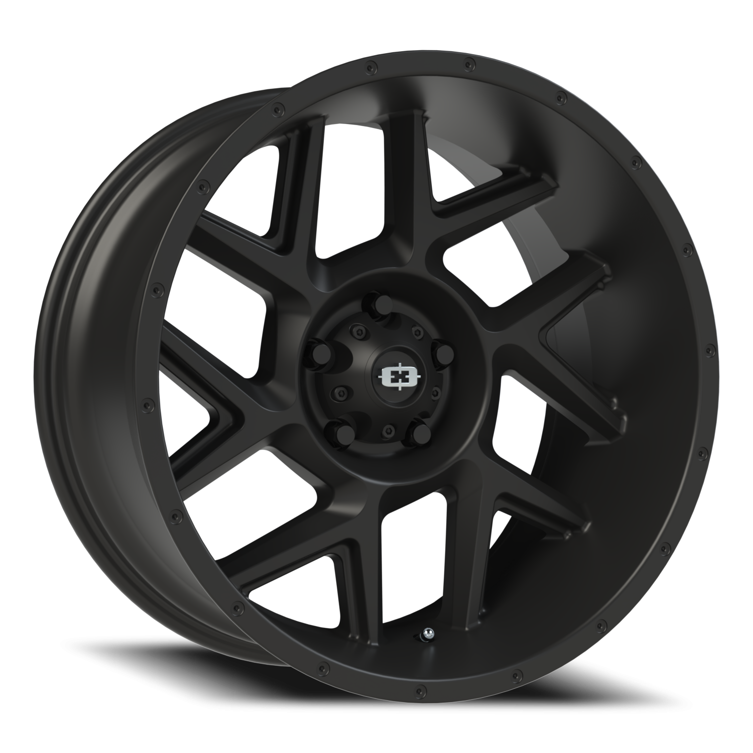 Vision Sliver 20X10 Satin Black Wheel