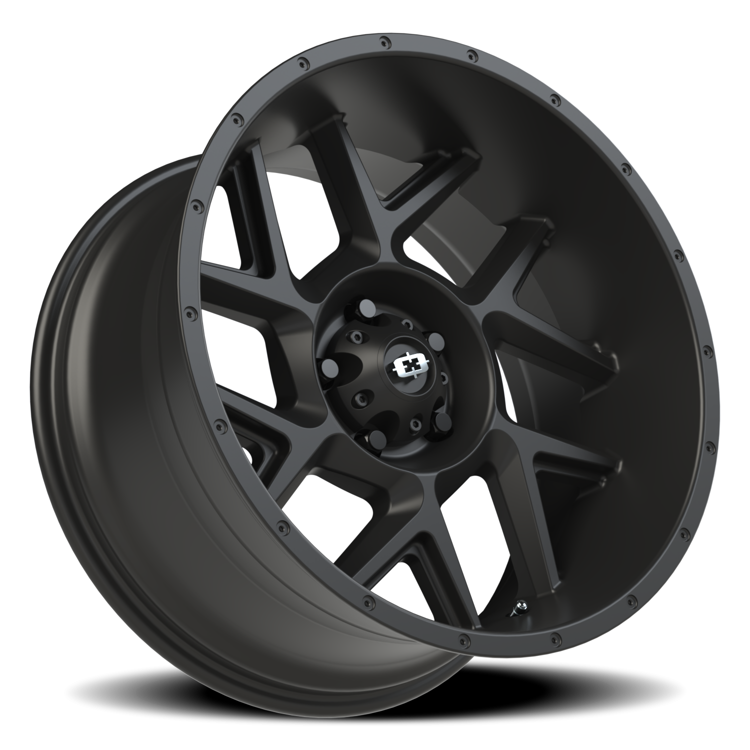 Vision Sliver 20X10 Satin Black Wheel