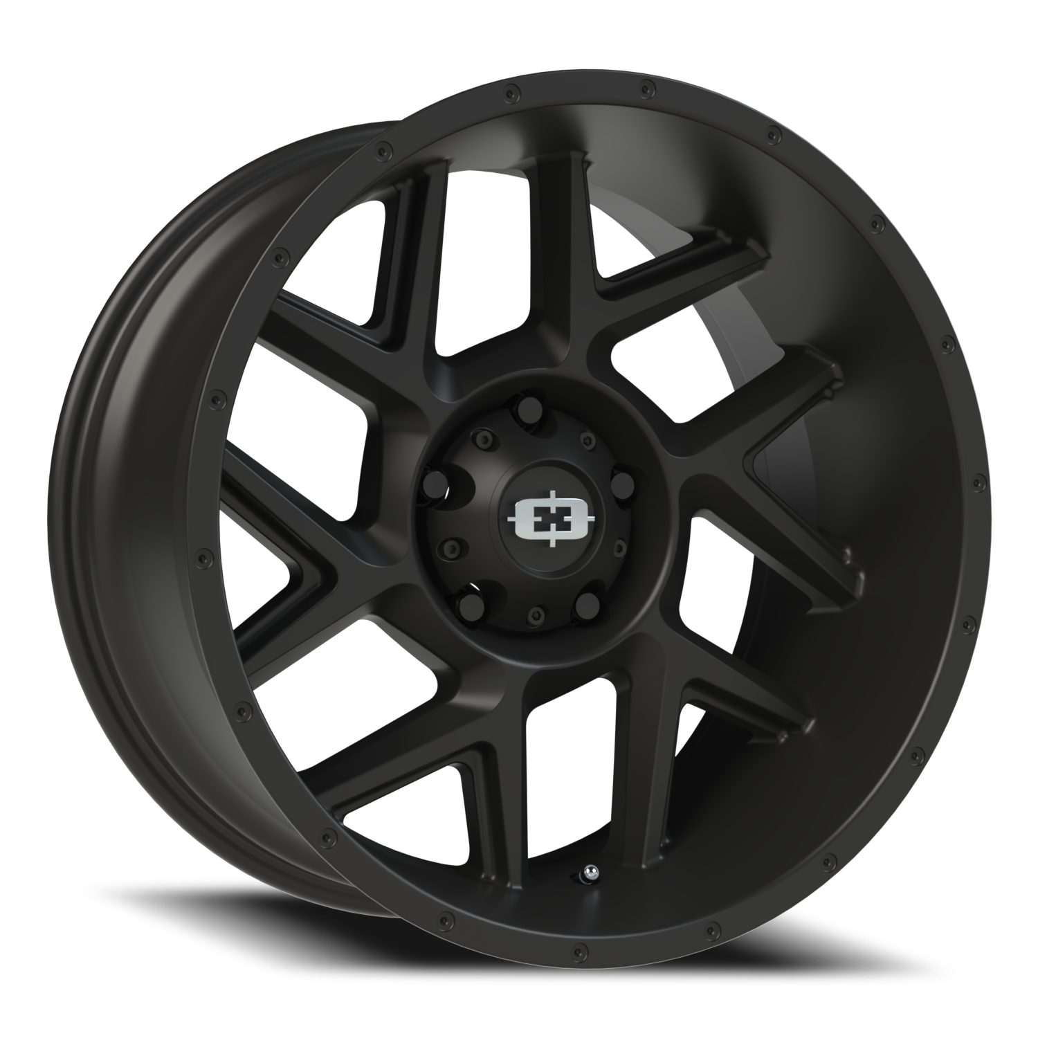 Vision Sliver 20X10 Satin Black Wheel