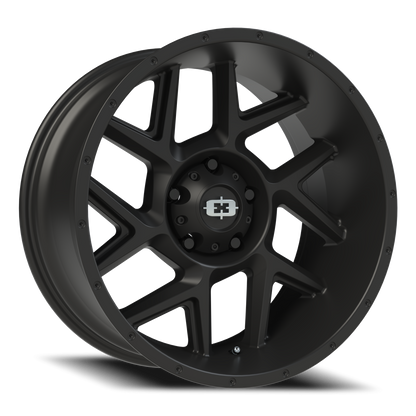 Vision Sliver 20X10 Satin Black Wheel