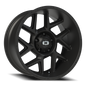 Vision Sliver 20X10 Satin Black Wheel