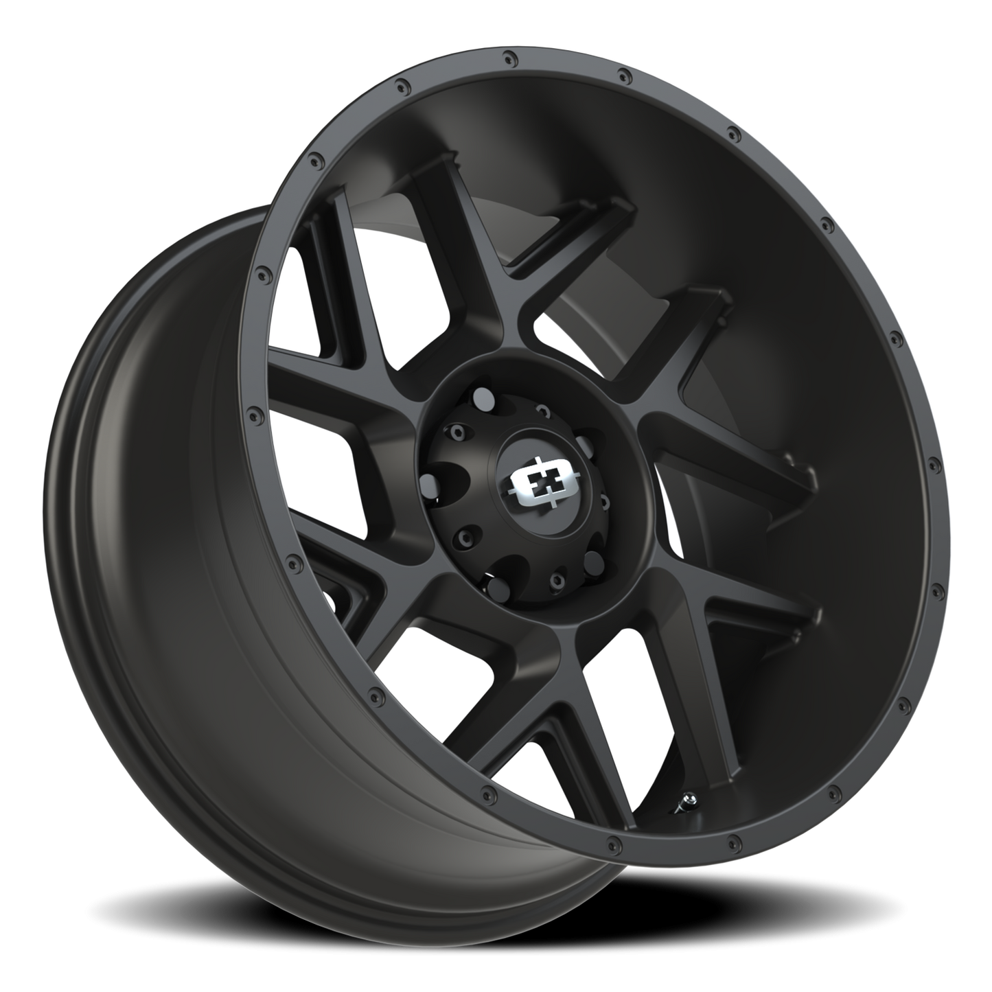 Vision Sliver 20X10 Satin Black Wheel