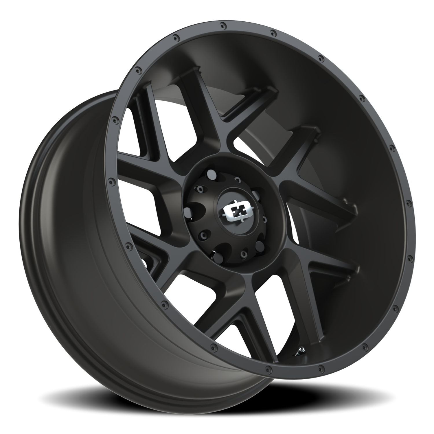 Vision Sliver 20X10 Satin Black Wheel