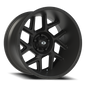 Vision Sliver 20X12 Satin Black Wheel
