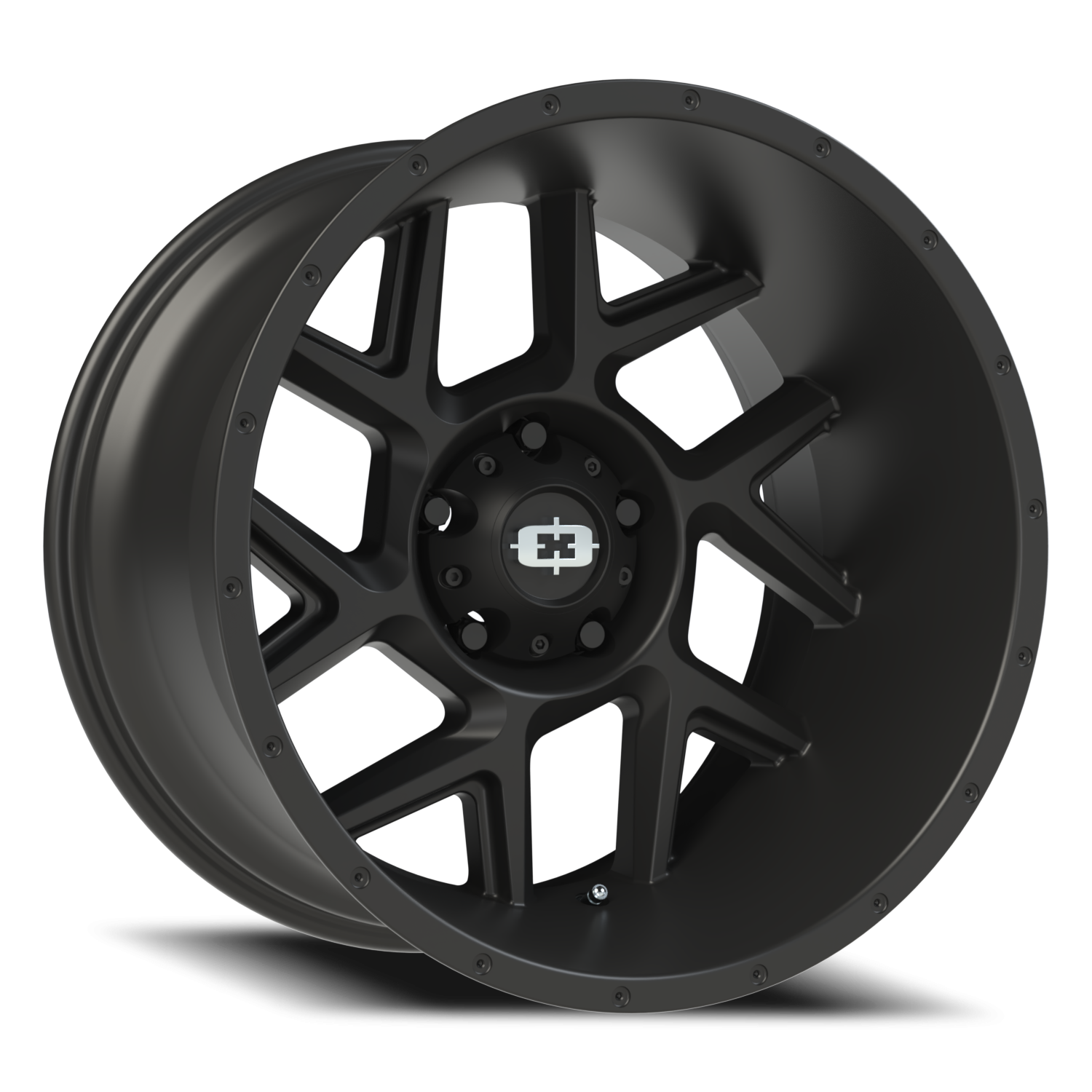 Vision Sliver 20X12 Satin Black Wheel