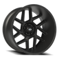 Vision Sliver 22X12 Satin Black Wheel