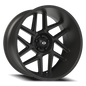 Vision Sliver 24X12 Satin Black Wheel
