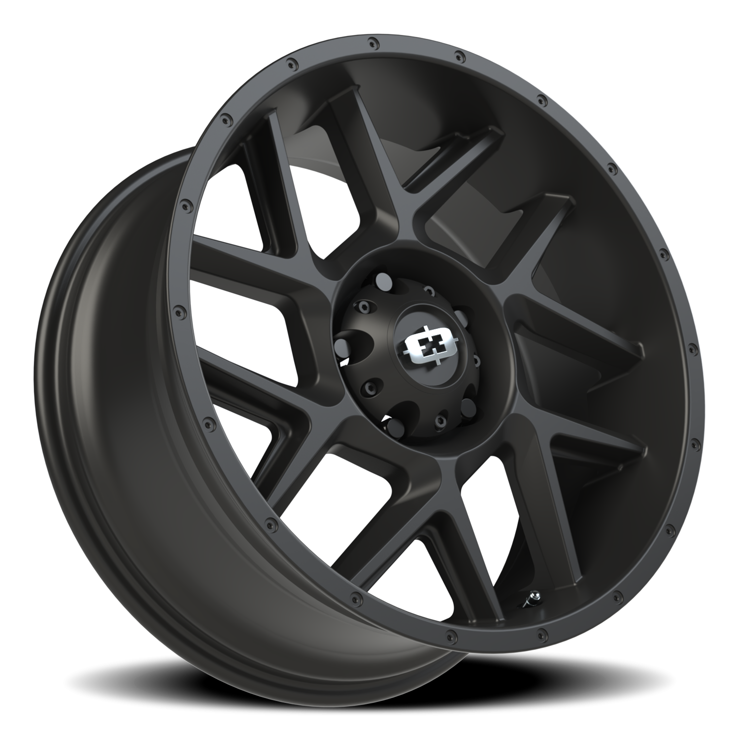 Vision Sliver 20X9 Satin Black Wheel