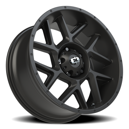 Vision Sliver 20X9 Satin Black Wheel