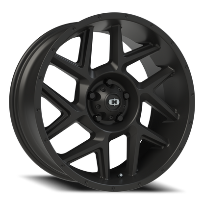 Vision Sliver 20X9 Satin Black Wheel