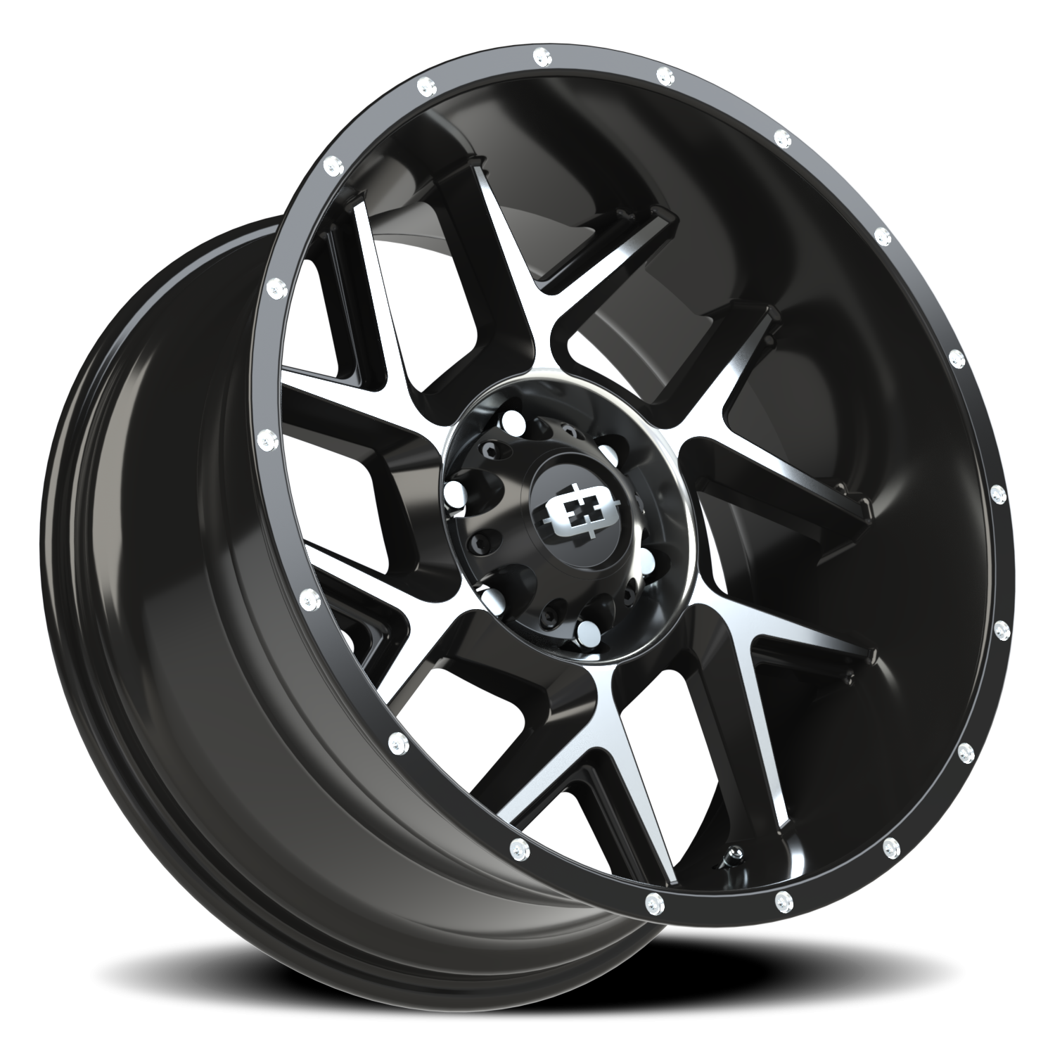 Vision Sliver 20X10 Satin Black Wheel