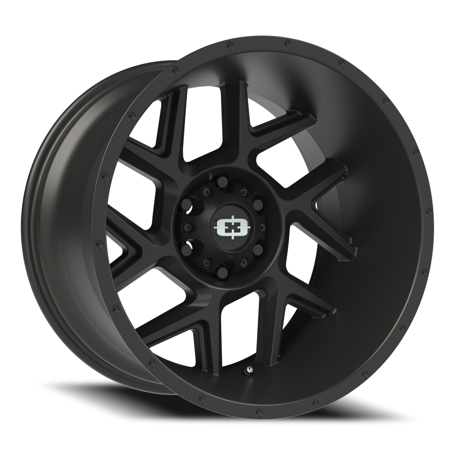Vision Sliver 20X12 Satin Black Wheel
