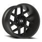 Vision Sliver 20X12 Satin Black Wheel