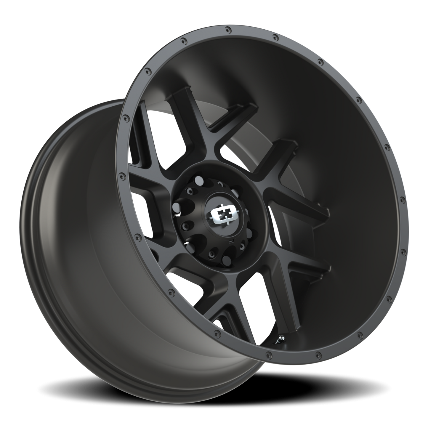 Vision Sliver 20X12 Satin Black Wheel