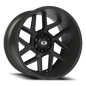 Vision Sliver 22X12 Satin Black Wheel