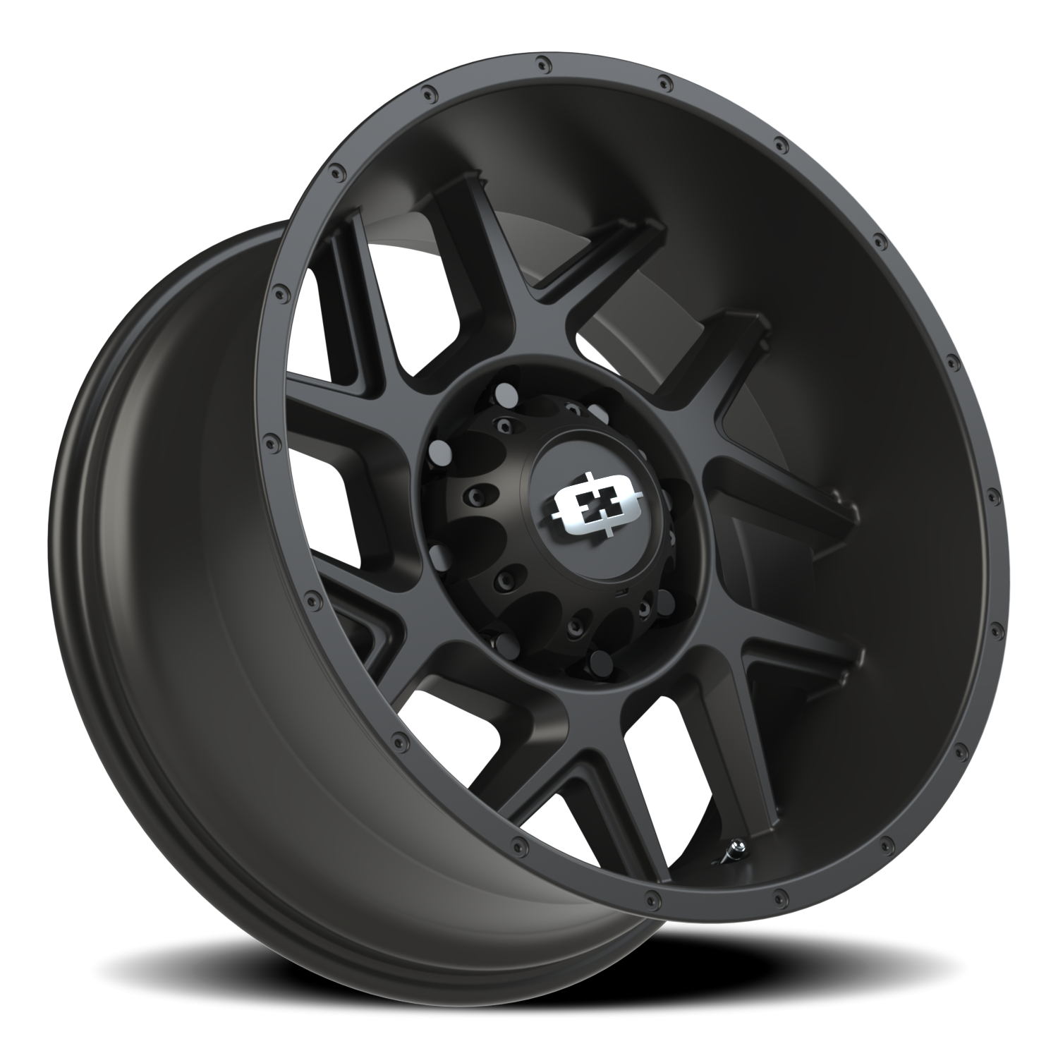 Vision Sliver 20X10 Satin Black Wheel