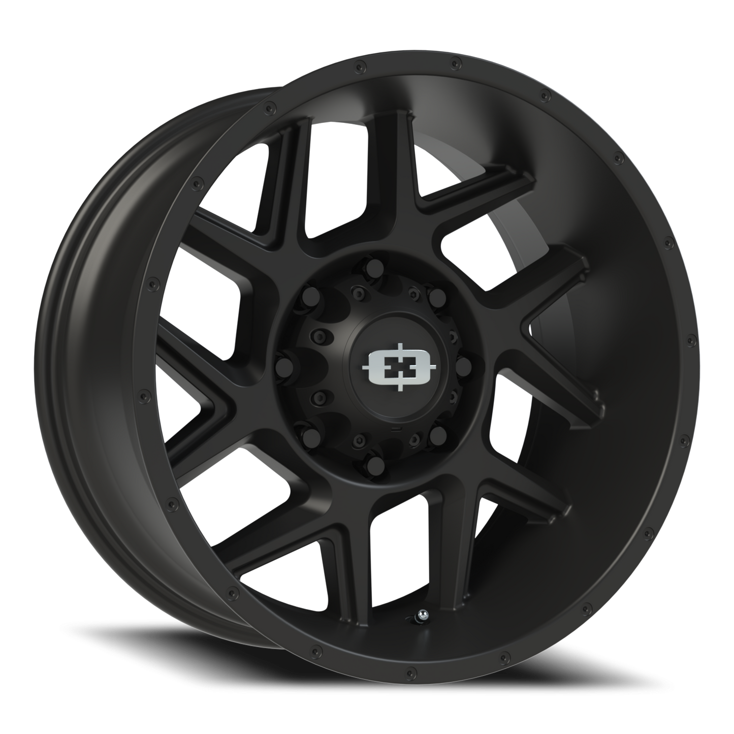 Vision Sliver 20X10 Satin Black Wheel