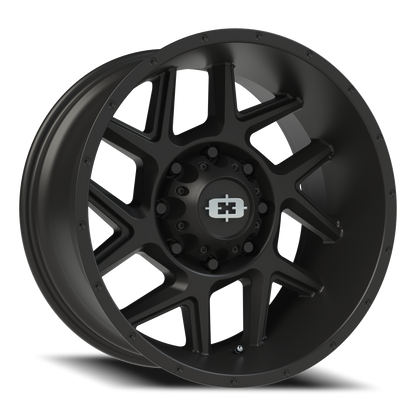 Vision Sliver 20X10 Satin Black Wheel