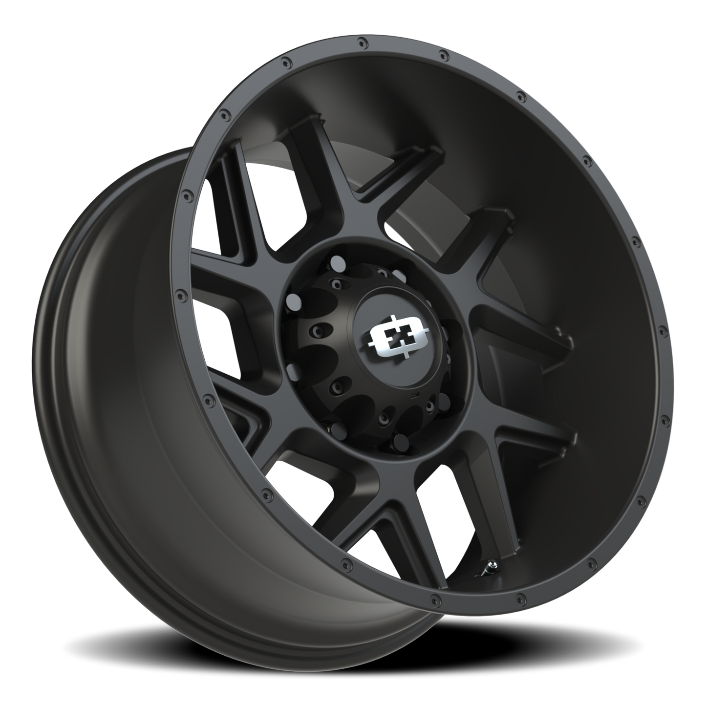 Vision Sliver 20X10 Satin Black Wheel