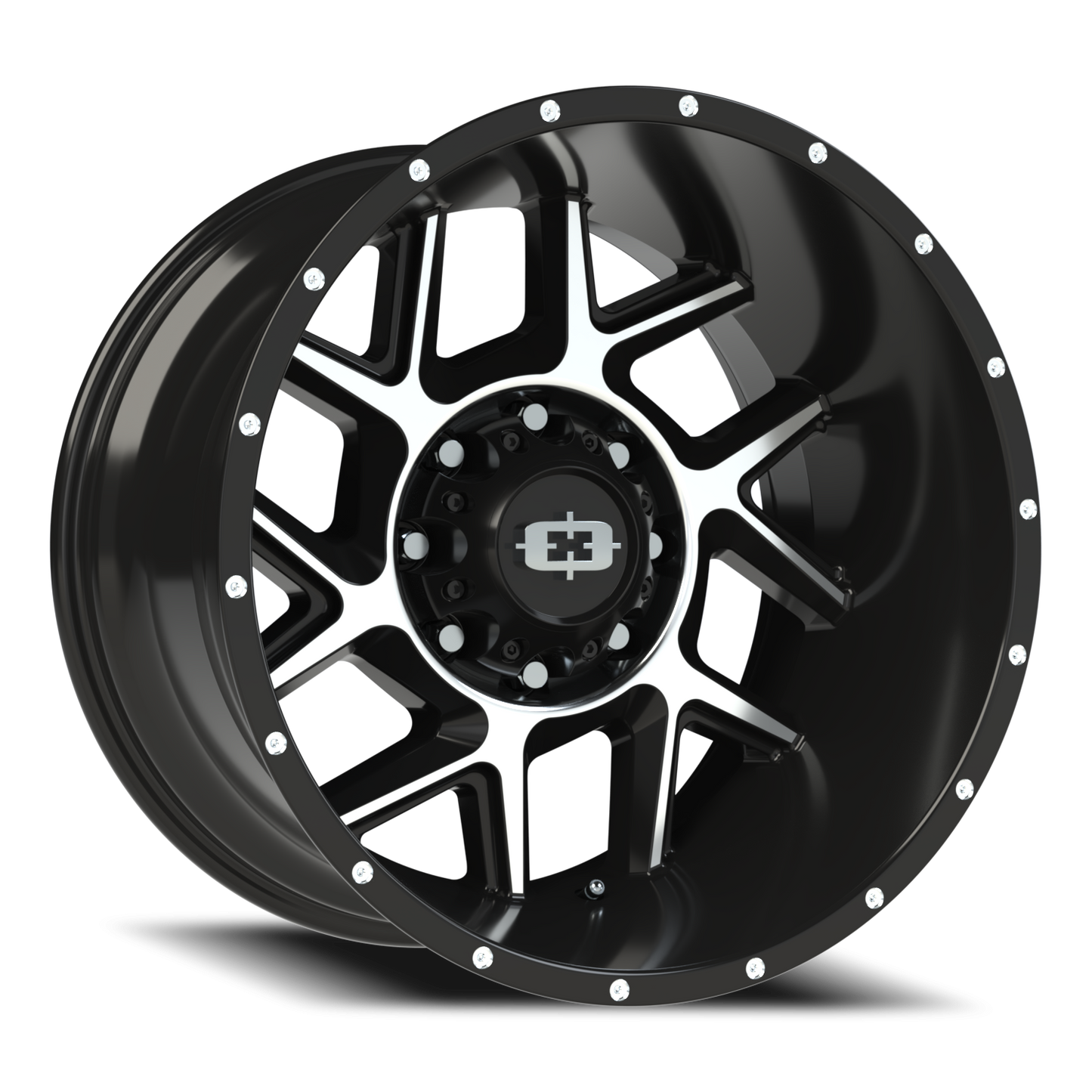 Vision Sliver 20X12 Satin Black Wheel