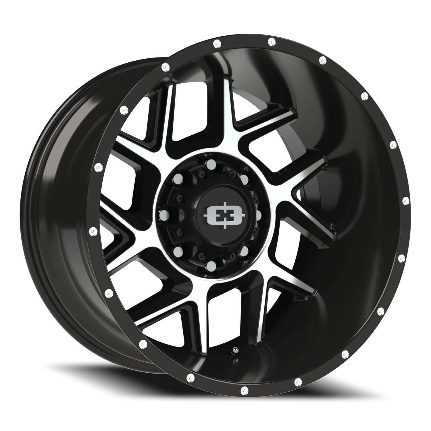Vision Sliver 20X12 Satin Black Wheel