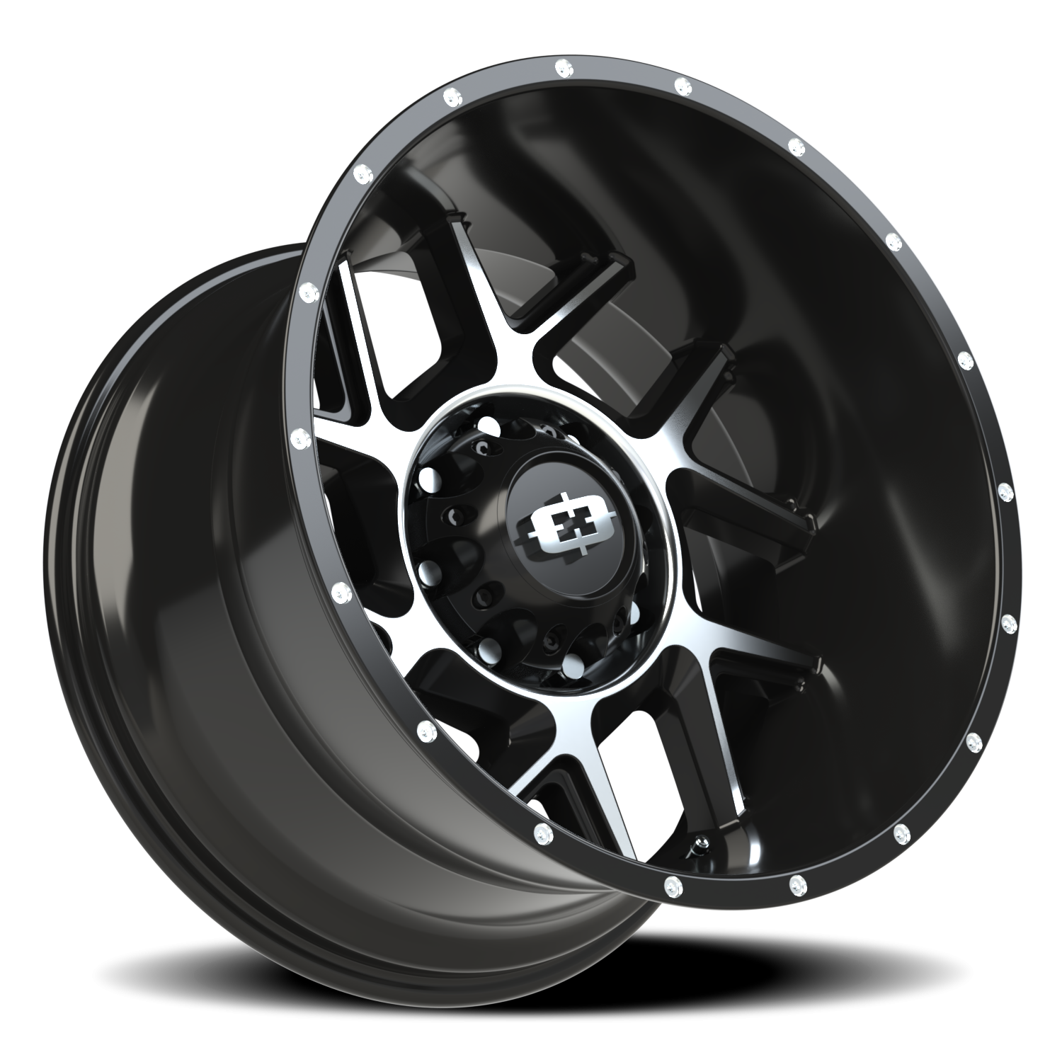 Vision Sliver 20X12 Satin Black Wheel