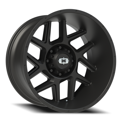 Vision Sliver 22X12 Satin Black Wheel