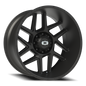 Vision Sliver 24X12 Satin Black Wheel