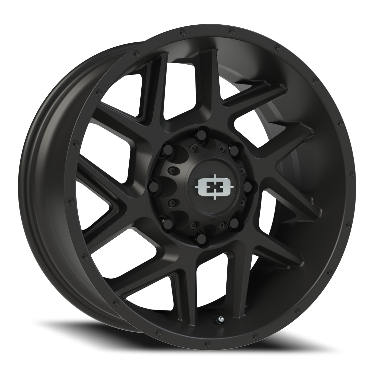 Vision Sliver 20X9 Satin Black Wheel