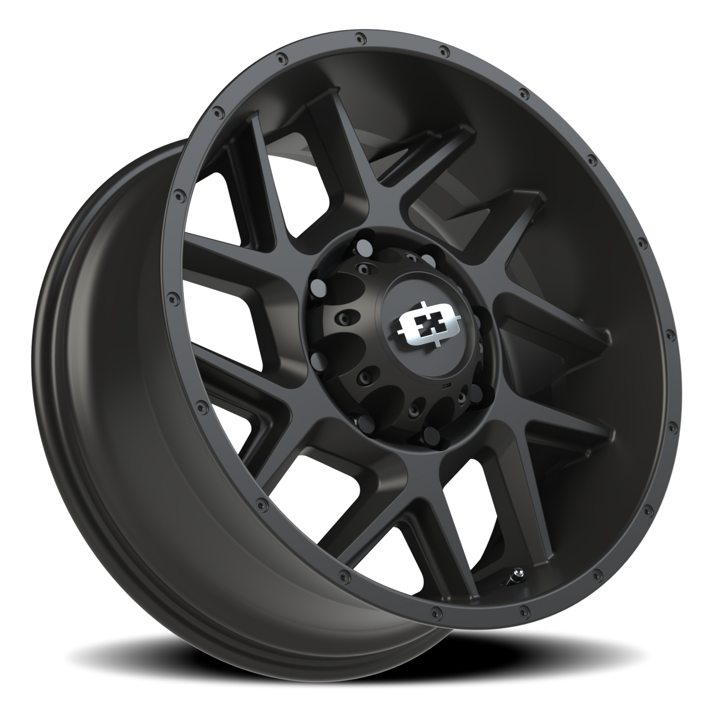 Vision Sliver 20X9 Satin Black Wheel