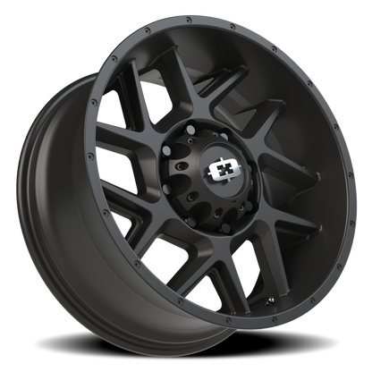 Vision Sliver 20X9 Satin Black Wheel
