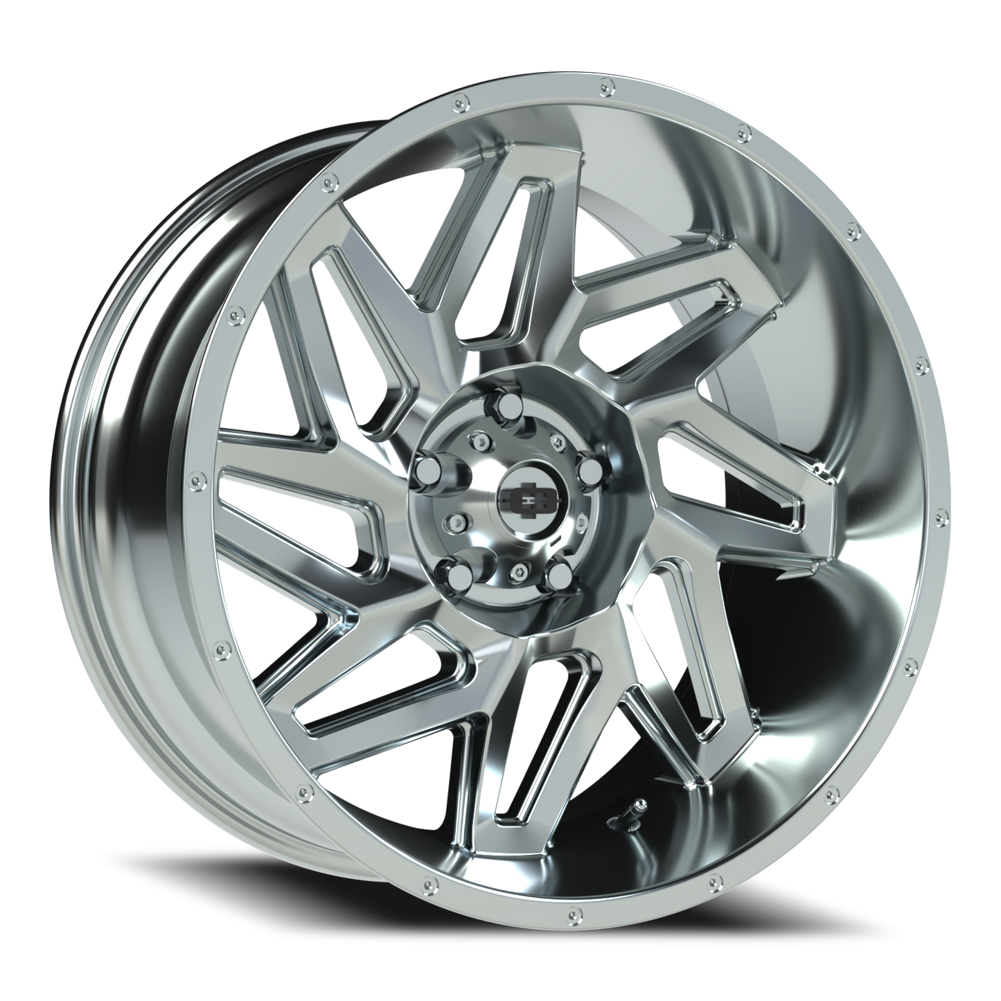 Vision Spyder 20X10 Chrome Wheel
