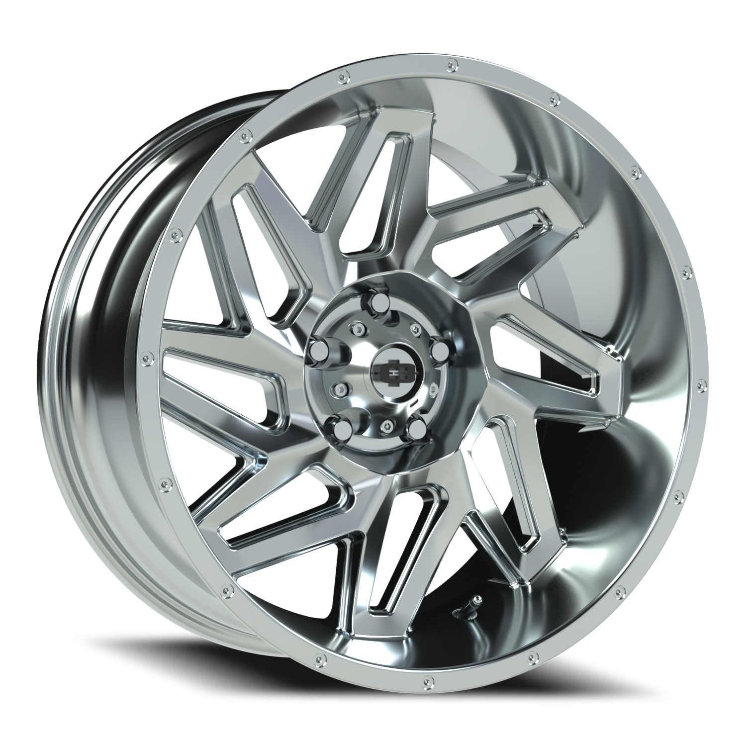 Vision Spyder 20X10 Chrome Wheel