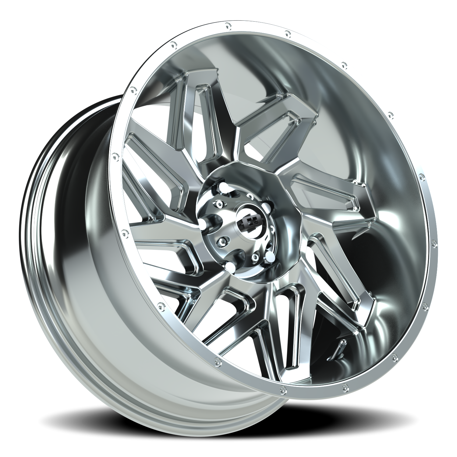 Vision Spyder 20X10 Chrome Wheel