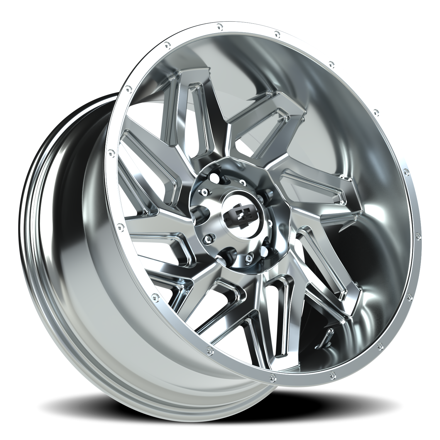 Vision Spyder 20X10 Chrome Wheel
