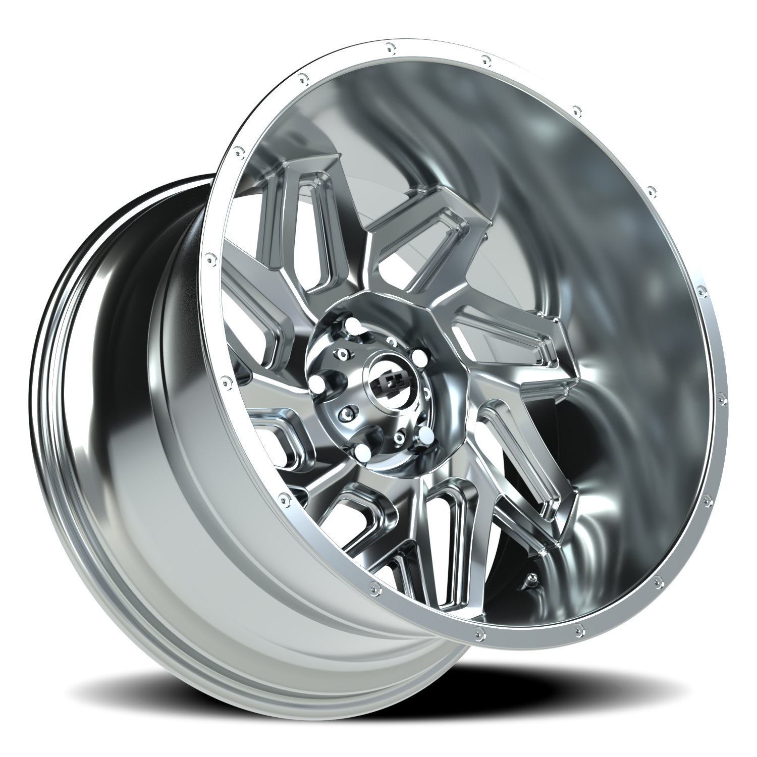Vision Spyder 20X12 Chrome Wheel