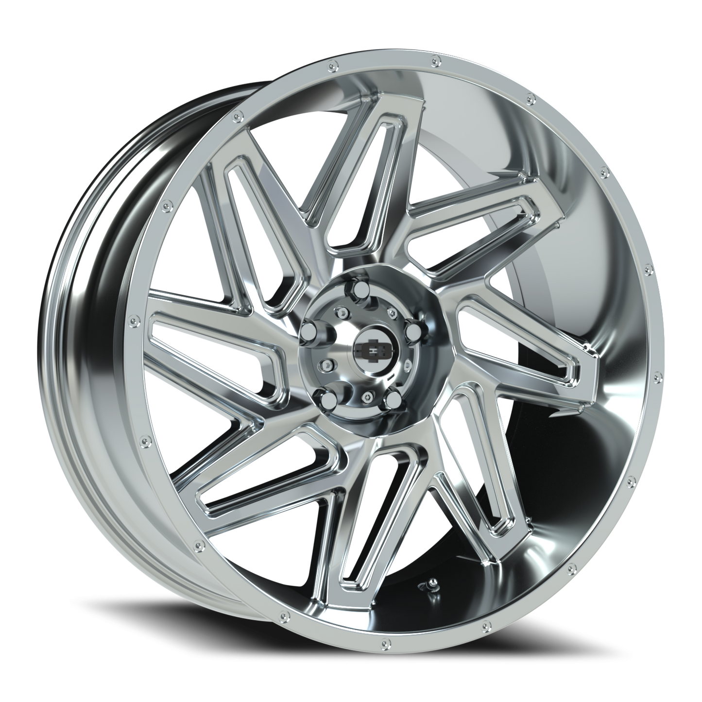 Vision Spyder 22X10 Chrome Wheel