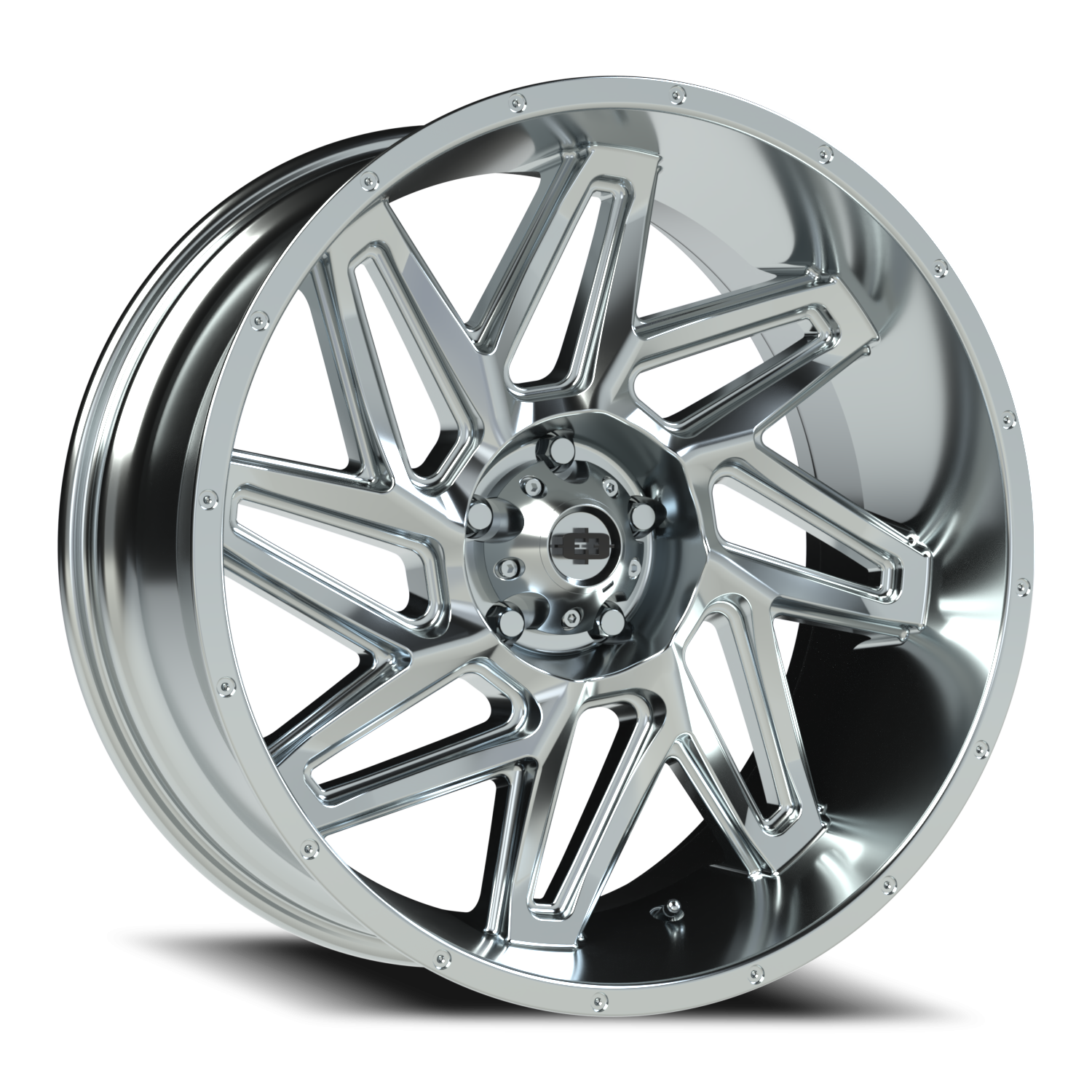 Vision Spyder 22X10 Chrome Wheel