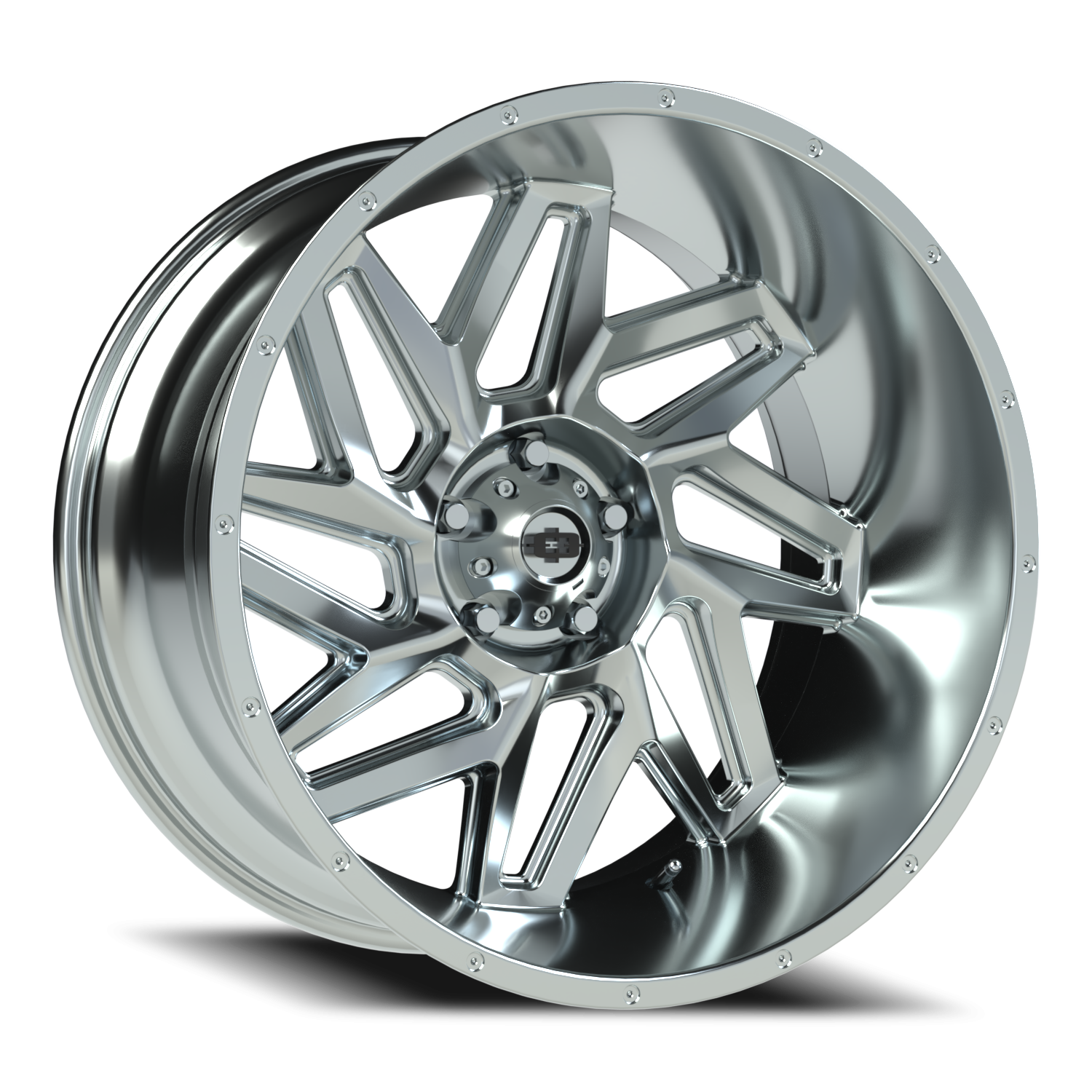 Vision Spyder 22X12 Chrome Wheel