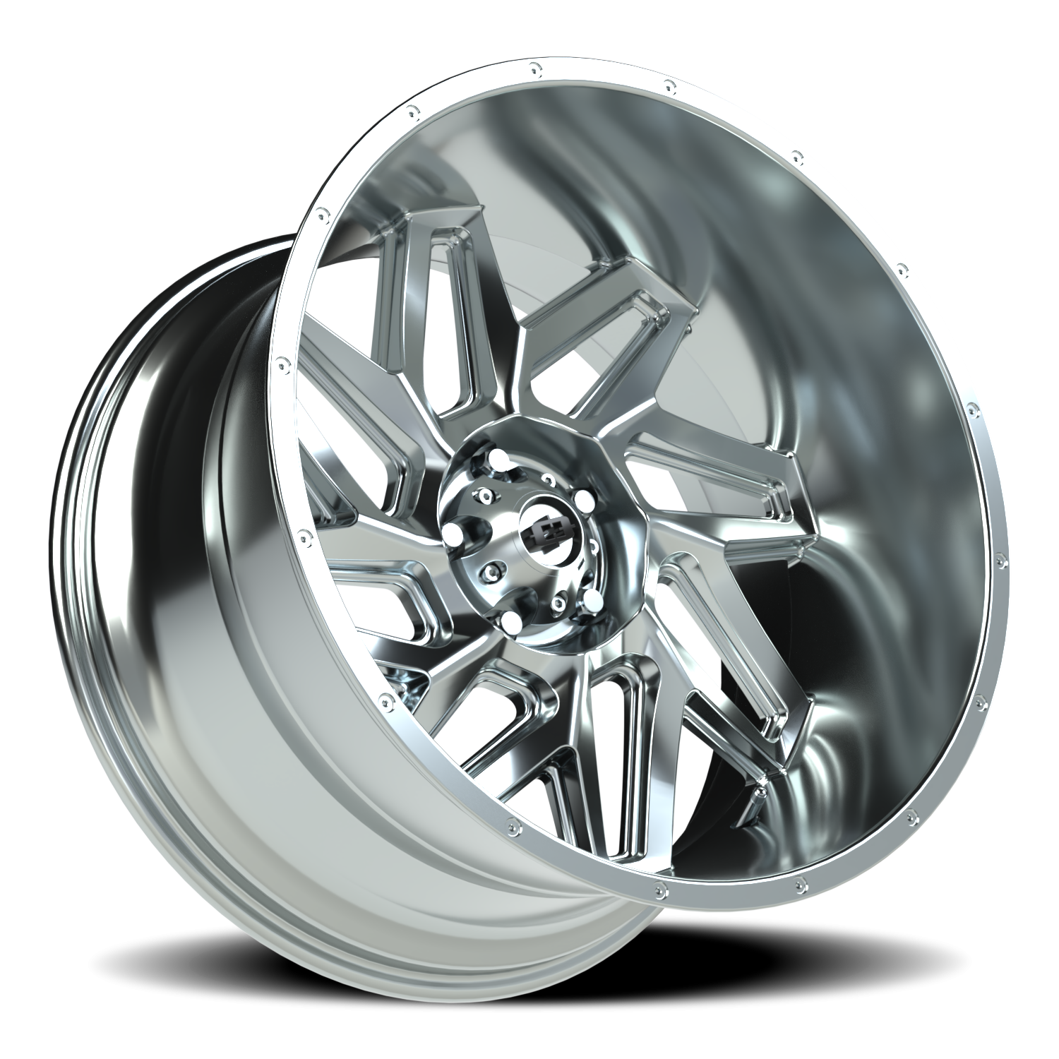 Vision Spyder 22X12 Chrome Wheel