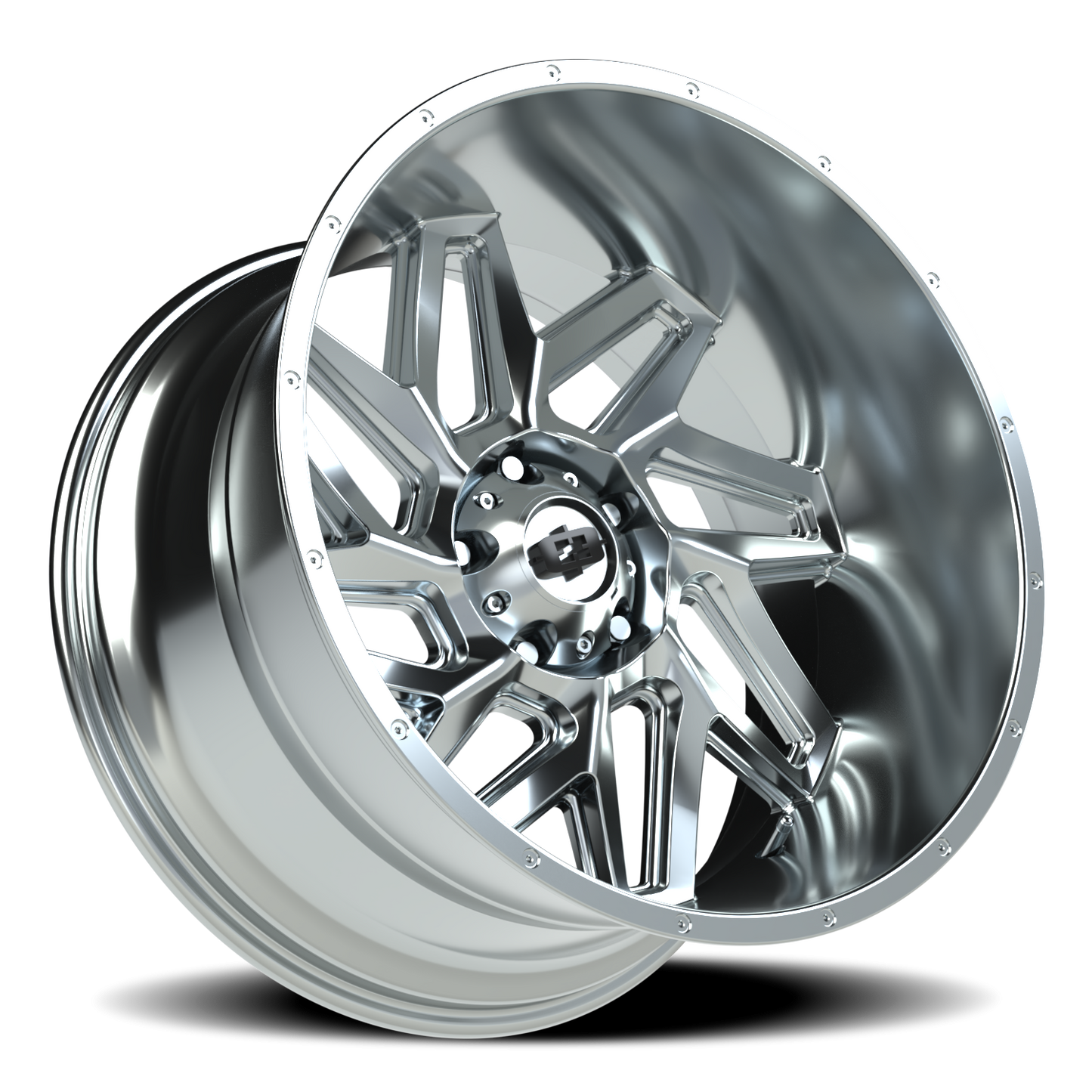 Vision Spyder 22X12 Chrome Wheel