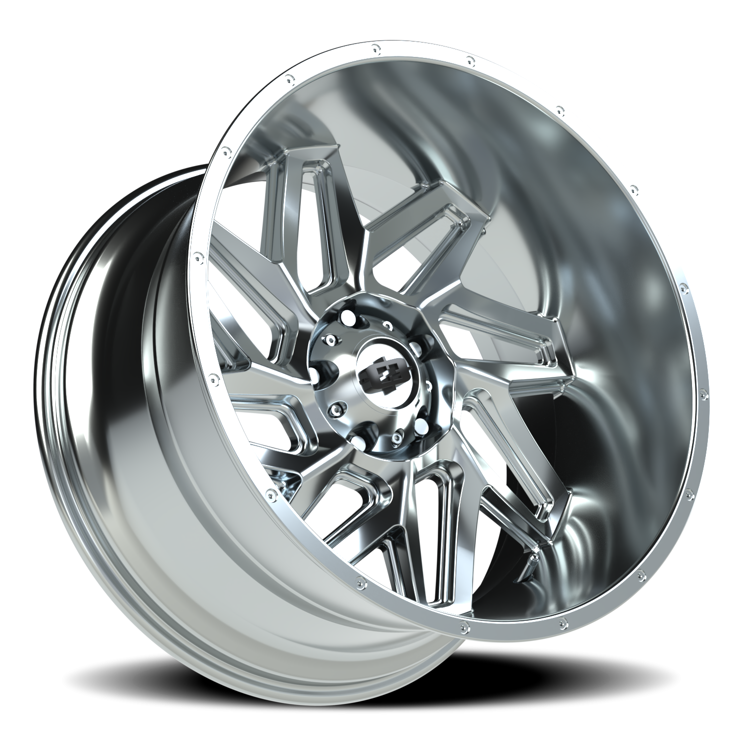Vision Spyder 22X12 Chrome Wheel
