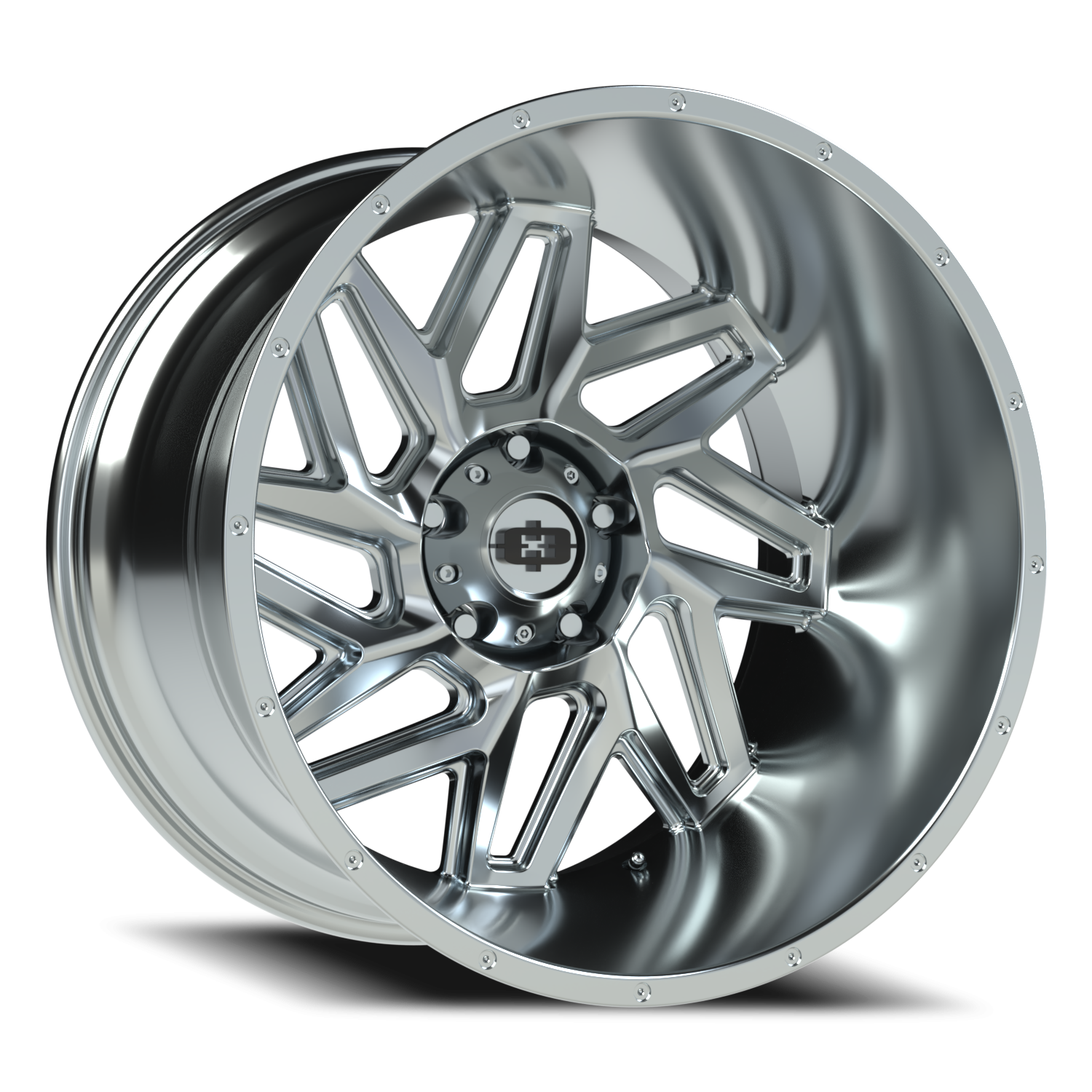Vision Spyder 22X14 Chrome Wheel