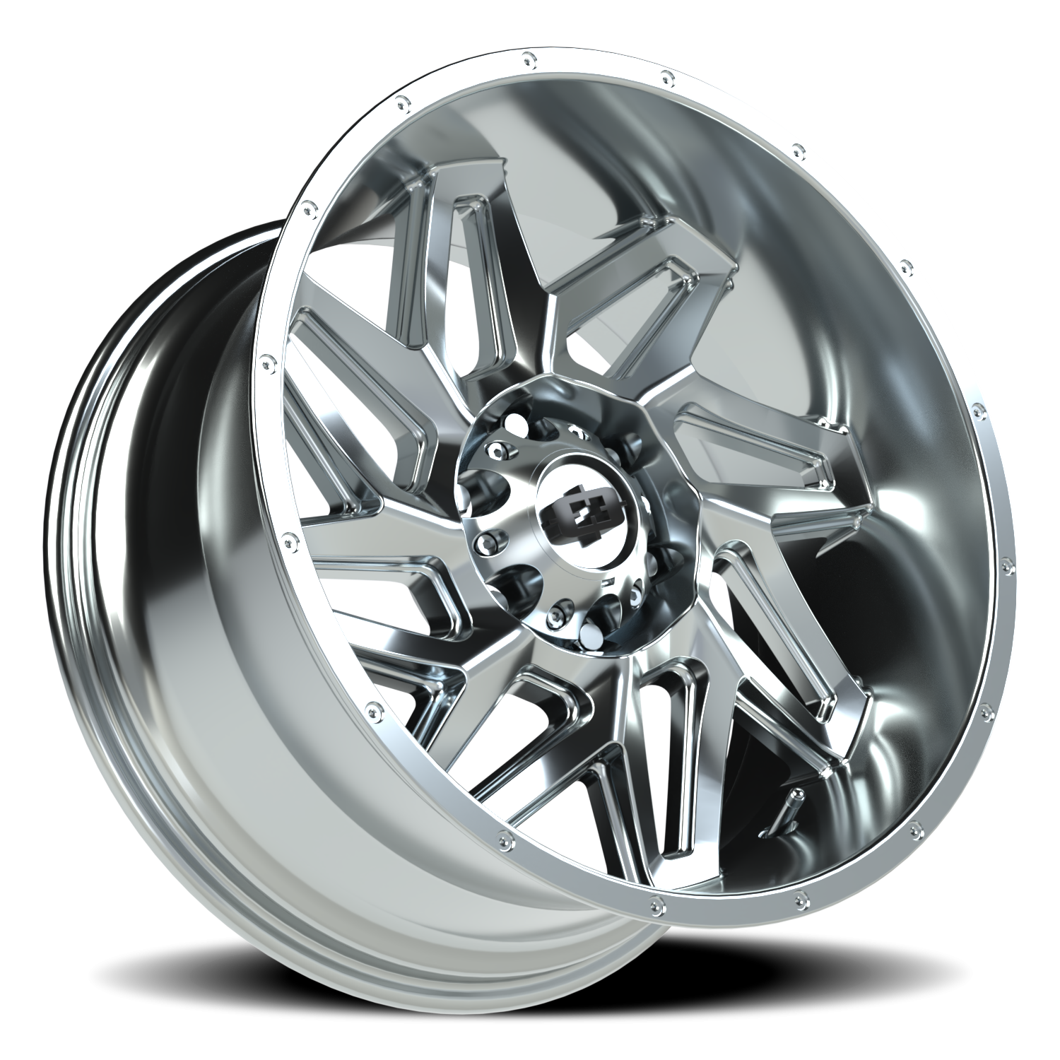 Vision Spyder 20X10 Chrome Wheel